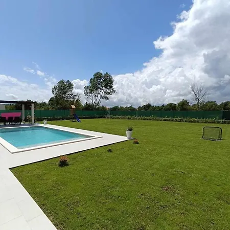 Animo For 8 People Near Labin - Rabac With Private Pool, Children Playground & Beautiful Garden