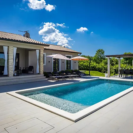 Villa Animo For 8 People Near Labin - Rabac With Private Pool, Children Playground & Beautiful Garden Rasa