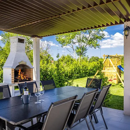 Villa Animo For 8 People Near Labin - Rabac With Private Pool, Children Playground & Beautiful Garden Raša
