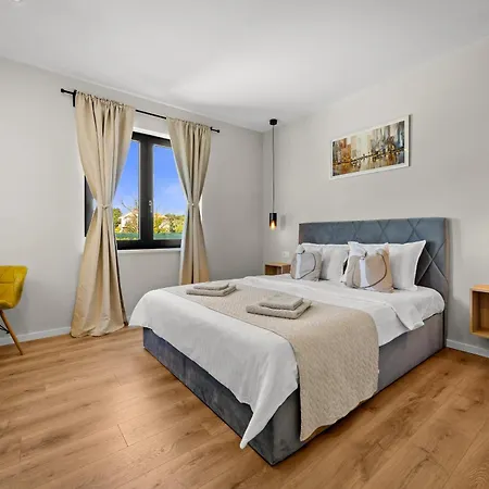 Villa Animo For 8 People Near Labin - Rabac With Private Pool, Children Playground & Beautiful Garden