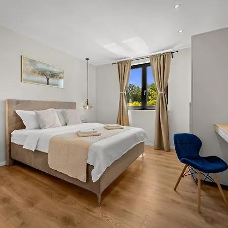 Animo For 8 People Near Labin - Rabac With Private Pool, Children Playground & Beautiful Garden Raša