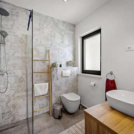 Animo For 8 People Near Labin - Rabac With Private Pool, Children Playground & Beautiful Garden Villa